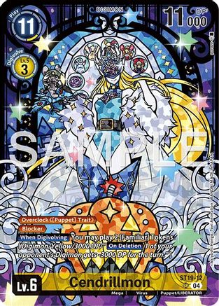 Cendrillmon (Premium Heroines Set Ver.2) (ST19-12) - Starter Deck 19: Fable Waltz Foil