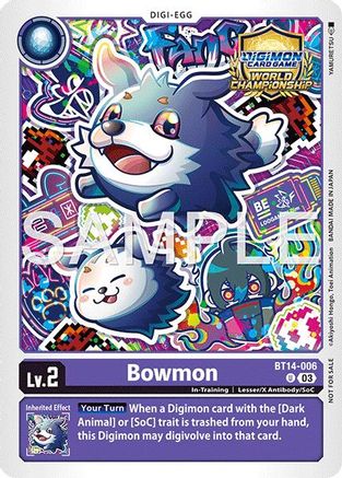 Bowmon (Regionals 25-26 Season 2 Participant) (BT14-006) - Blast Ace