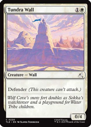 Tundra Wall (0220) (TLE-220) - Avatar: The Last Airbender: Eternal-Legal