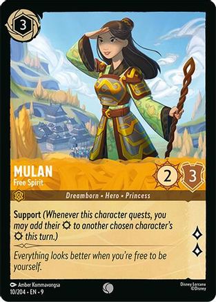 Mulan - Free Spirit (10/204) - Fabled