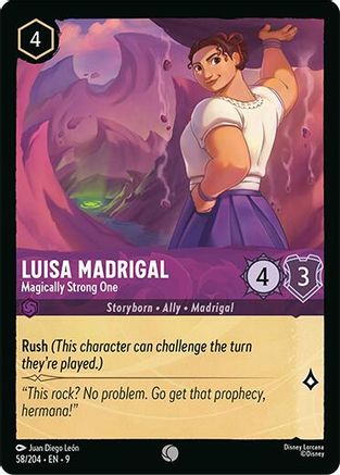 Luisa Madrigal - Magically Strong One (58/204) - Fabled