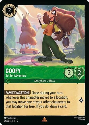 Goofy - Set for Adventure (74/204) - Fabled