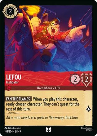 LeFou - Instigator (103/204) - Fabled