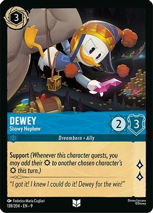 Dewey - Showy Nephew (139/204) - Fabled