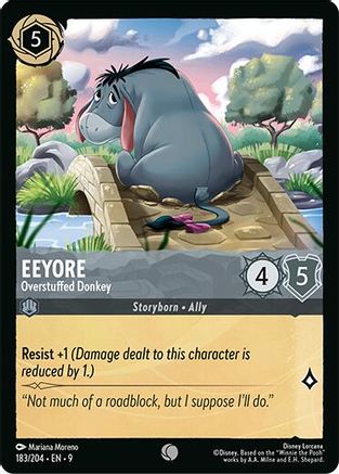 Eeyore - Overstuffed Donkey (183/204) - Fabled