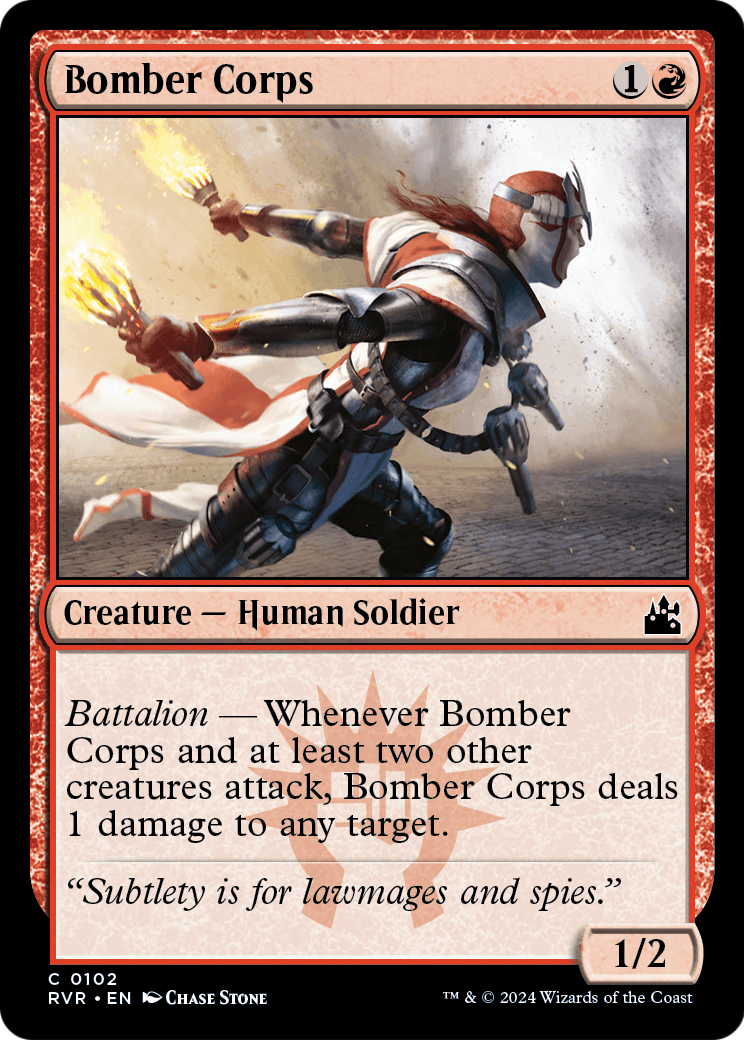 Bomber Corps (RVR-102) - Ravnica Remastered Foil
