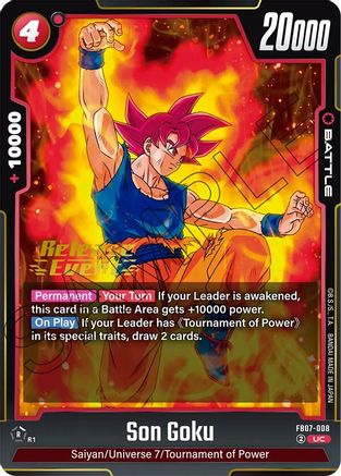 Son Goku - FB07-008 (FB07-008) - Wish For Shenron Release Event Cards
