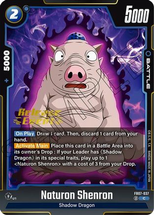 Naturon Shenron - FB07-037 (FB07-037) - Wish For Shenron Release Event Cards