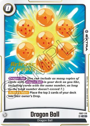 Dragon Ball (FB07-119) - Wish For Shenron Release Event Cards