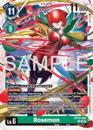 Rosemon (BT23-046) - Hackers' Slumber