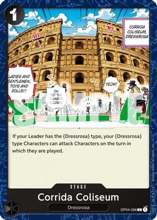 Corrida Coliseum (Reprint) (OP04-096) - Premium Booster -The Best- Vol. 2