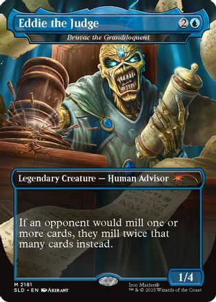 Eddie the Judge - Bruvac the Grandiloquent (SLD-2181) - Secret Lair Drop Series