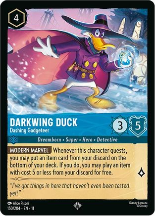 Darkwing Duck - Dashing Gadgeteer (150/204) - Winterspell