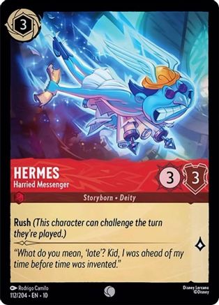 Hermes - Harried Messenger (112/204) - Whispers in the Well