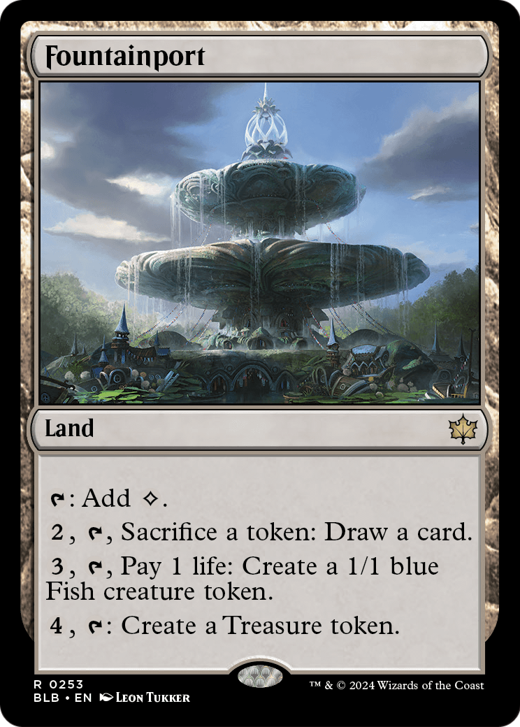 Fountainport (BLB-253) - Bloomburrow