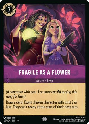 Fragile as a Flower (65/204) - Whispers in the Well