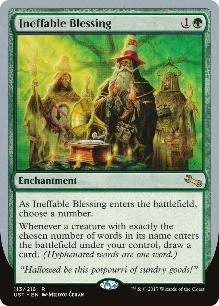 Ineffable Blessing (F) (UST-113F) - Unstable