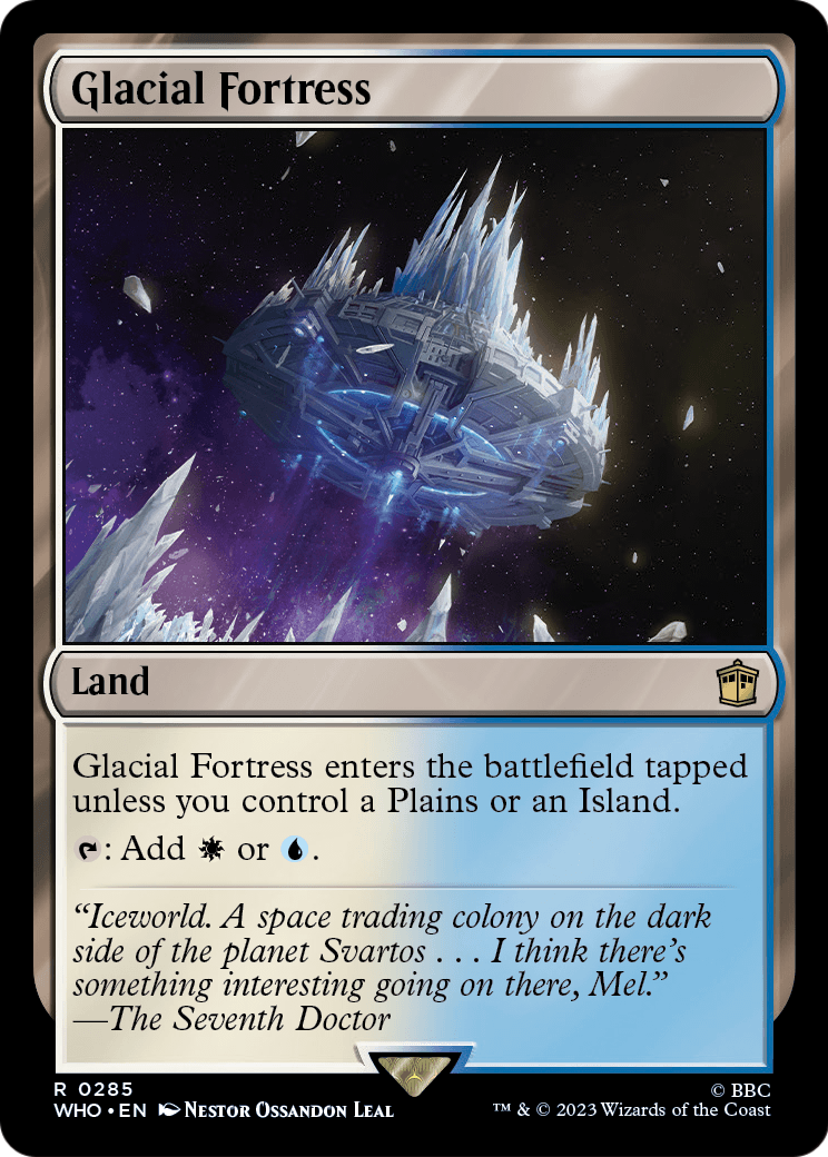 Glacial Fortress (WHO-285) - Doctor Who Foil