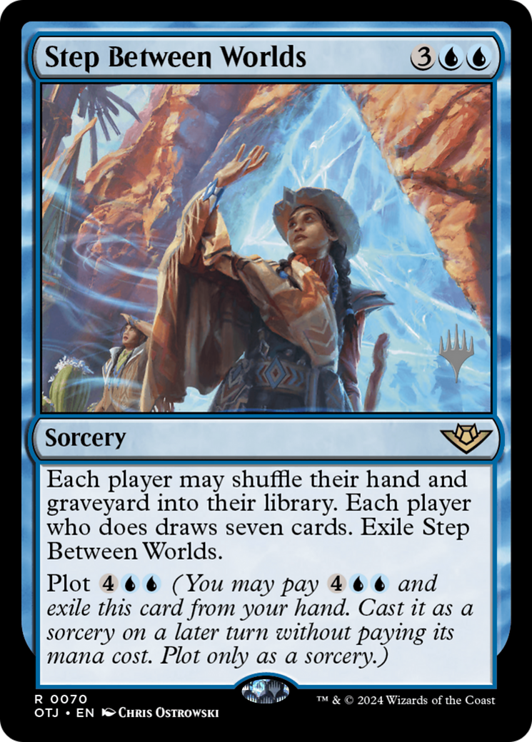 Step Between Worlds (PPOTJ-070) - Outlaws of Thunder Junction Promos Foil