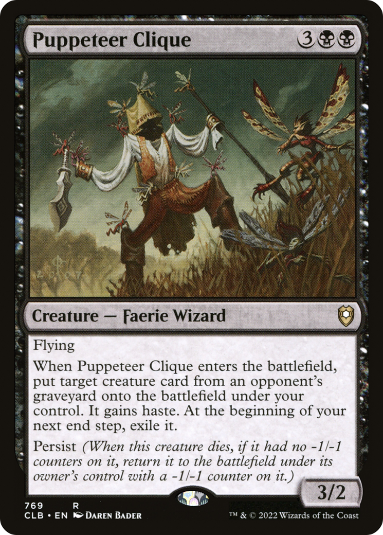 Puppeteer Clique (CLB-769) - Commander Legends: Battle for Baldur's Gate