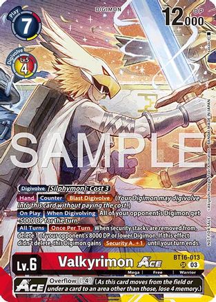 Valkyrimon ACE (Participation) (BT16-013) - Hackers' Slumber Release Event Cards