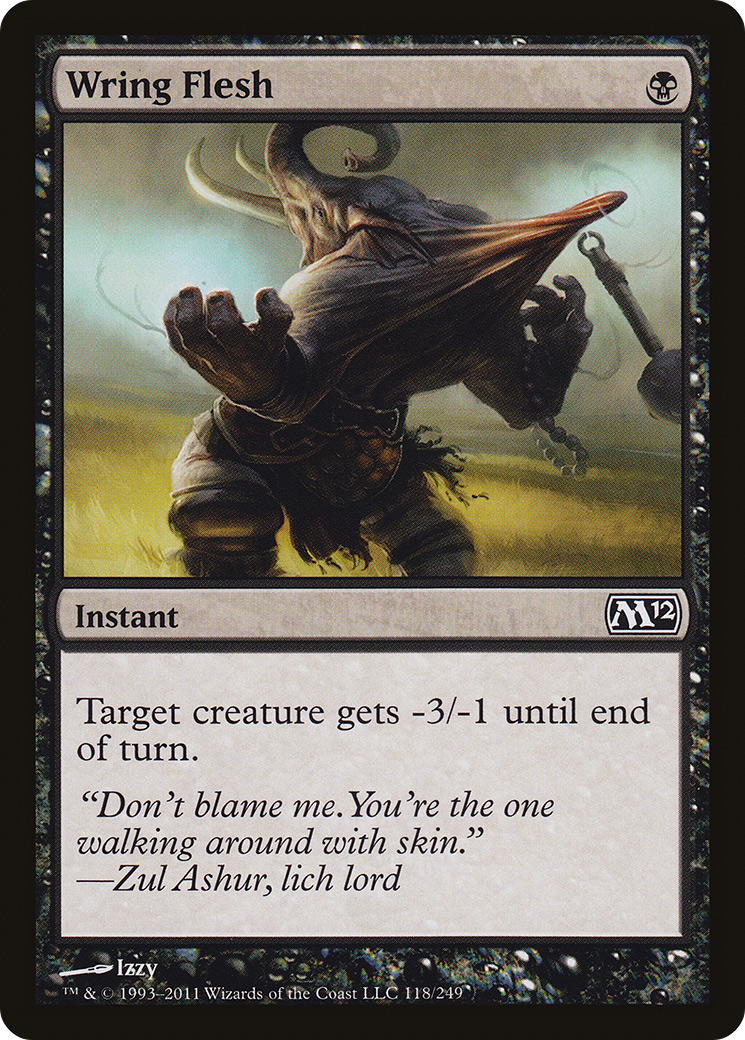 Wring Flesh (M12-118) - Magic 2012 Foil