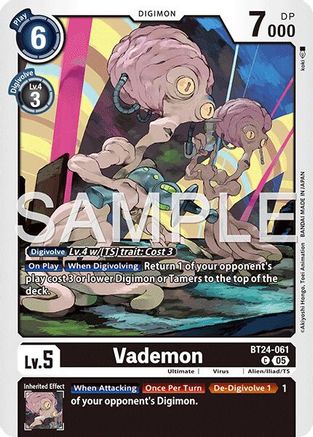 Vademon (BT24-061) - Time Stranger