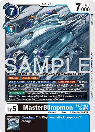 MasterBlimpmon (BT24-062) - Time Stranger Foil