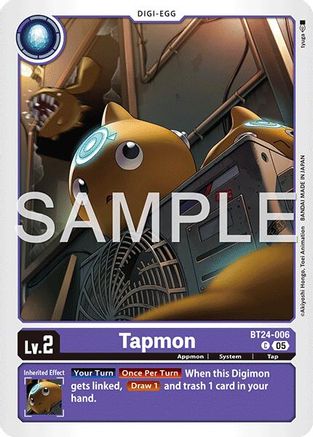Tapmon (BT24-006) - Time Stranger