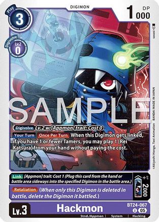 Hackmon (BT24-067) - Time Stranger