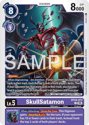 SkullSatamon (BT24-073) - Time Stranger