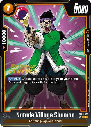 Natade Village Shaman (FB08-078) - Saiyans Pride Release Event Cards