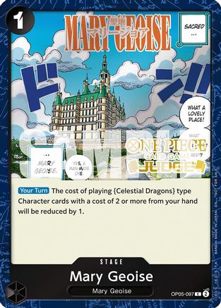 Mary Geoise (Judge Pack Vol. 7) (OP05-097) - One Piece Promotion Cards Foil