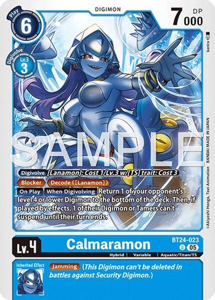 Calmaramon (BT24-023) - Time Stranger