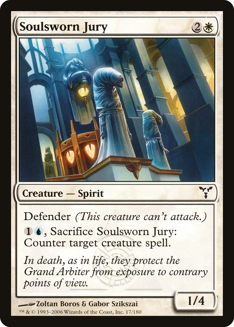 Soulsworn Jury (DIS-) - Dissension Foil
