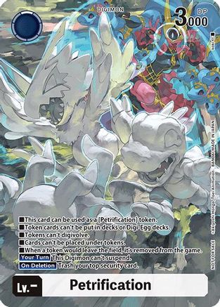Petrification (Box Topper) - Time Stranger Foil