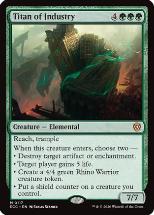 Titan of Industry (ECC-117) - Commander: Lorwyn Eclipsed