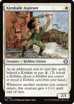 Kinsbaile Aspirant (ECL-021) - Lorwyn Eclipsed