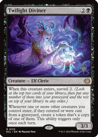 Twilight Diviner (PPECL-122) - Promo Pack: Lorwyn Eclipsed
