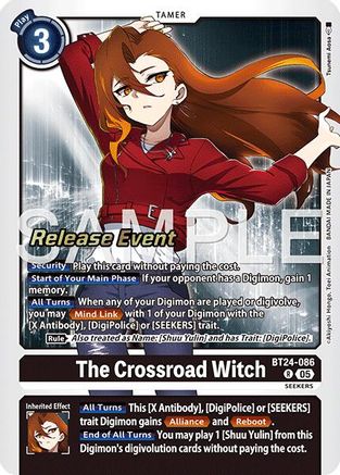 The Crossroad Witch (BT24-086) - Time Stranger Release Event Cards Foil