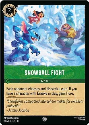 Snowball Fight (95/204) - Winterspell Cold Foil