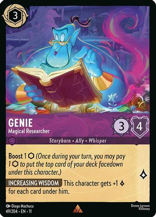 Genie - Magical Researcher (49/204) - Winterspell