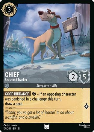 Chief - Seasoned Tracker (179/204) - Winterspell