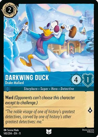 Darkwing Duck - Drake Mallard (145/204) - Winterspell