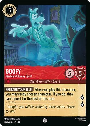 Goofy - Marley's Clumsy Spirit (120/204) - Winterspell