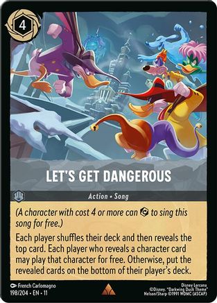 Let's Get Dangerous (198/204) - Winterspell Cold Foil