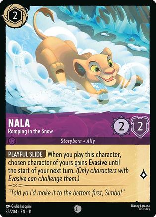 Nala - Romping in the Snow (35/204) - Winterspell