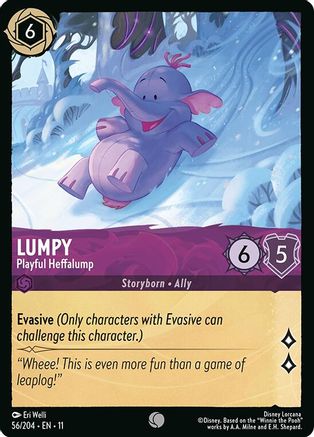 Lumpy - Playful Heffalump (56/204) - Winterspell
