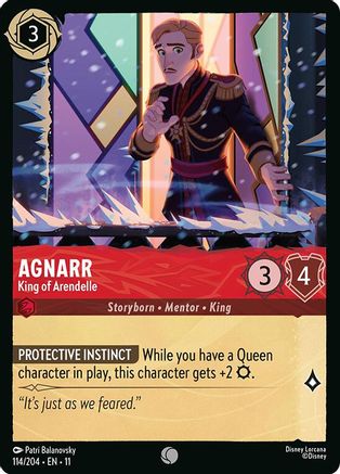 Agnarr - King of Arendelle (114/204) - Winterspell