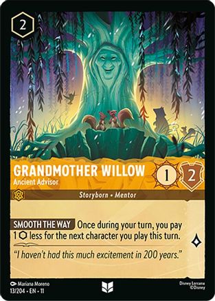 Grandmother Willow - Ancient Advisor (13/204) - Winterspell